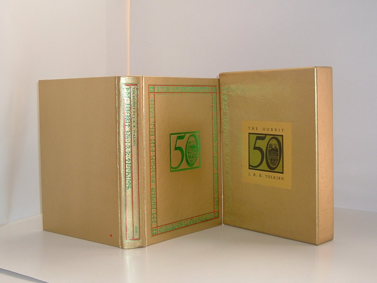 THE HOBBIT By J. R. R. TOLKIEN 1966 50TH ANNIVERSARY used book depot