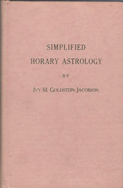 Simplified Horary Astrology used book depot