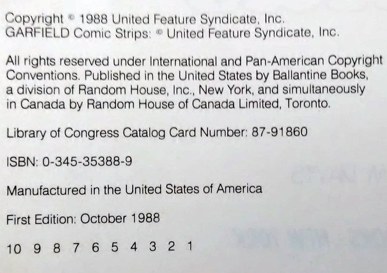 Garfield Rounds Out: His 16th Book used book depot