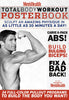 Mens Health Total Body Workout Poster Book [Paperback] Editors of Mens Health