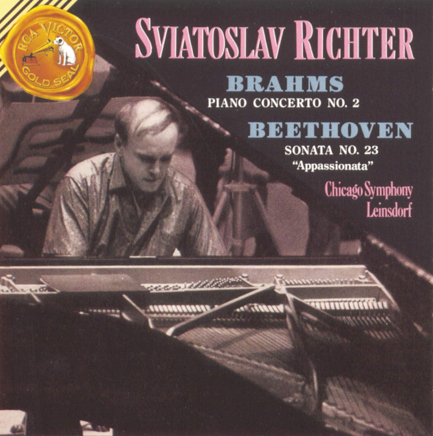 Brahms: Piano Concerto No. 2 / Beethoven: Piano Sonata No. 23 used book depot