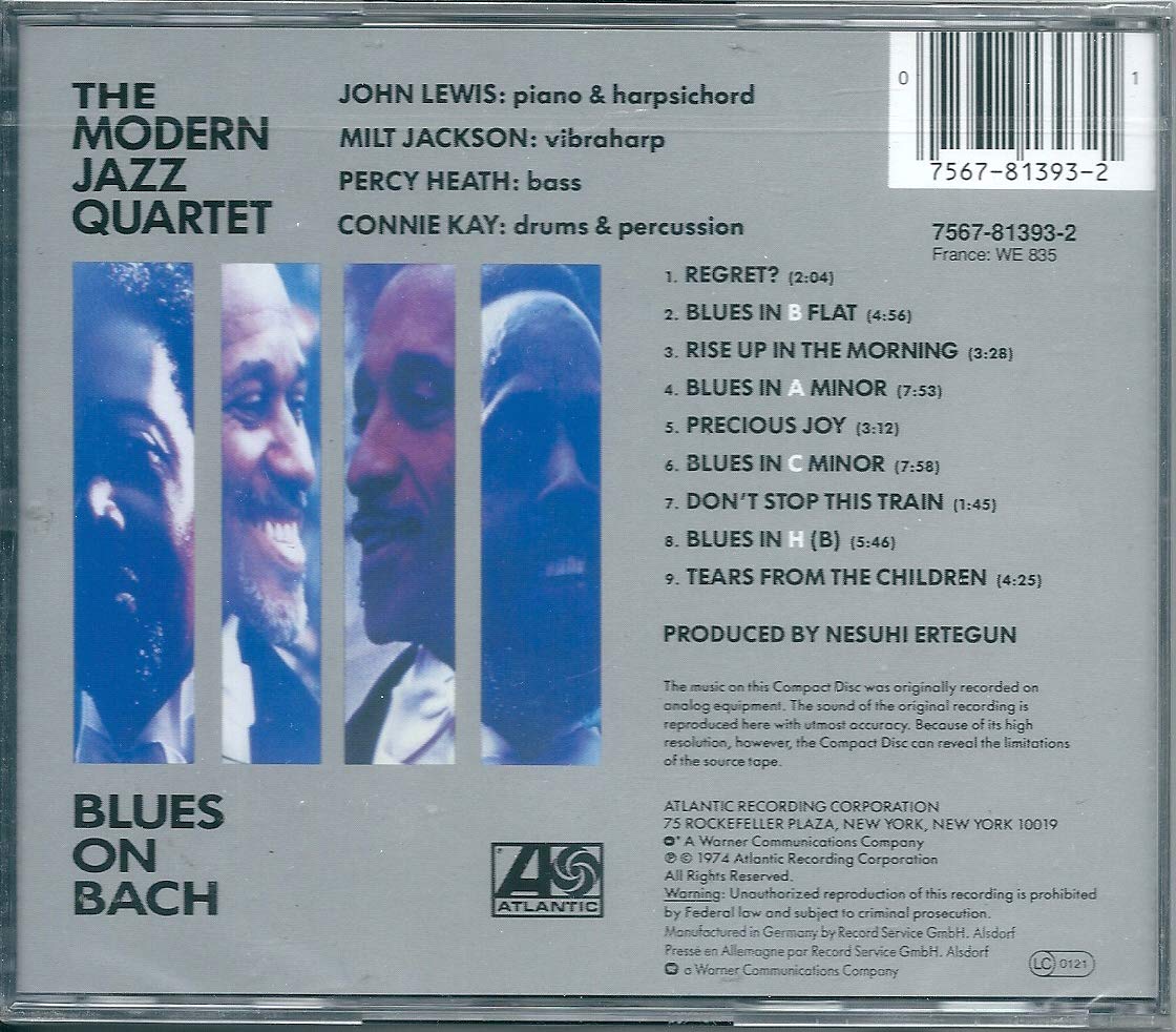 Blues on Bach used book depot