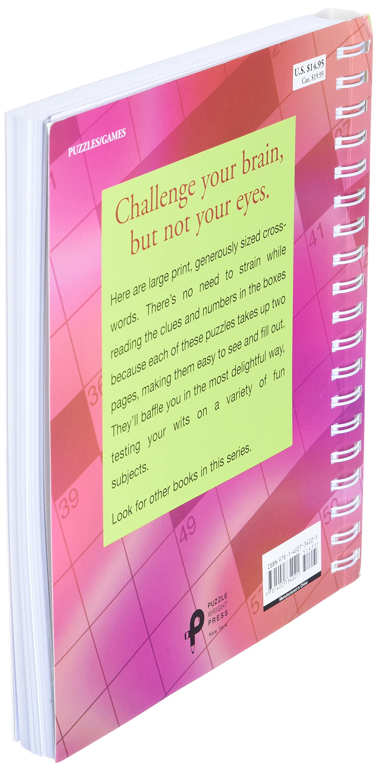 Large Print Crosswords #5