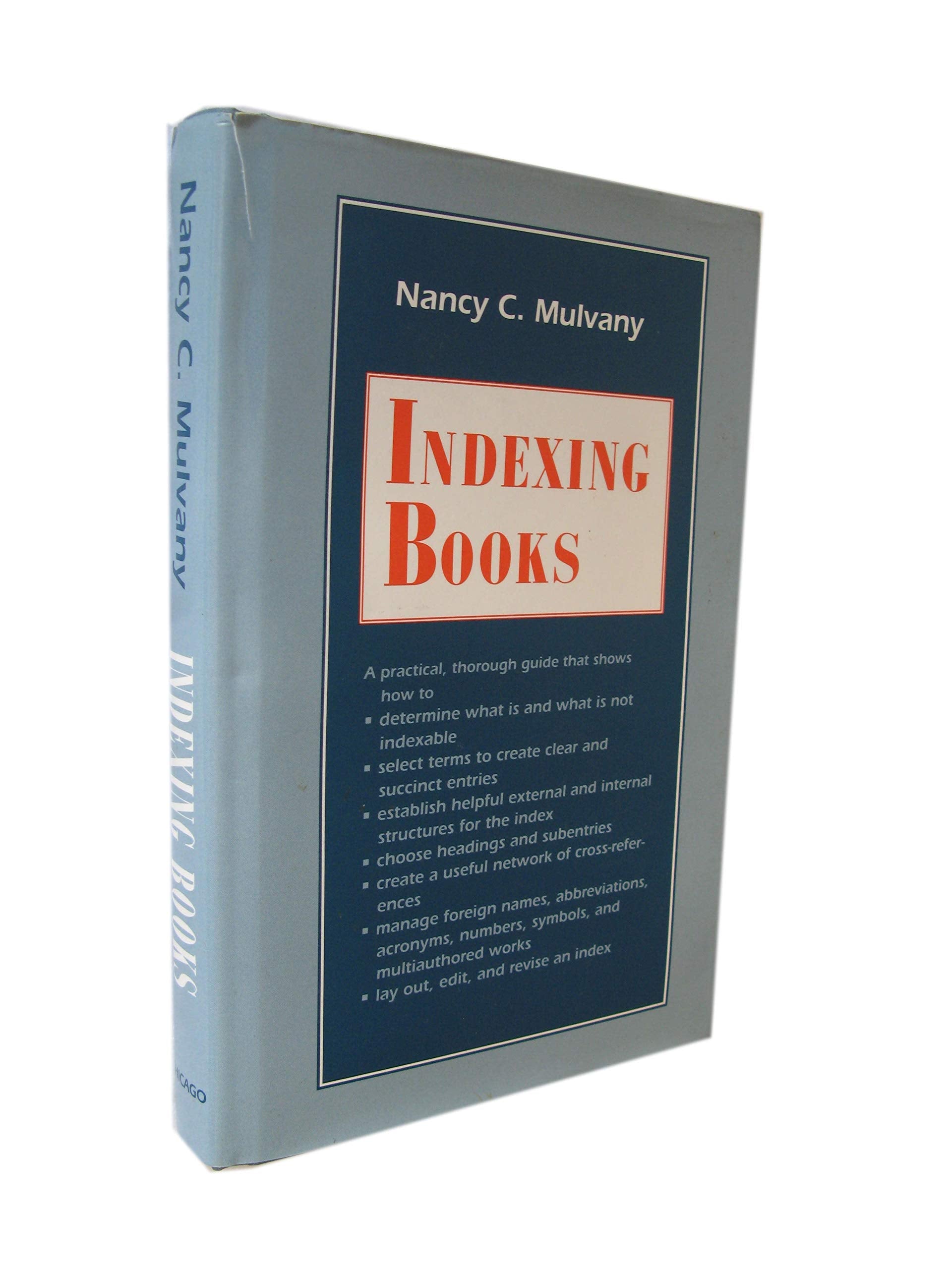 Indexing Books (Chicago Guides to Writing, Editing, and Publishing) used book depot