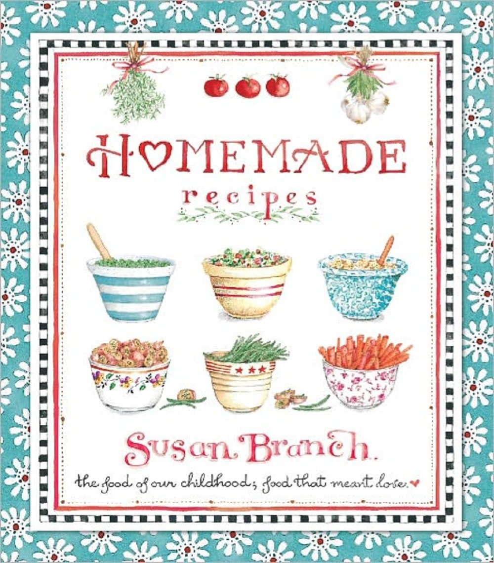 New Seasons Hardcover Deluxe Recipe Binder Blue Daisy Susan Branch used book depot