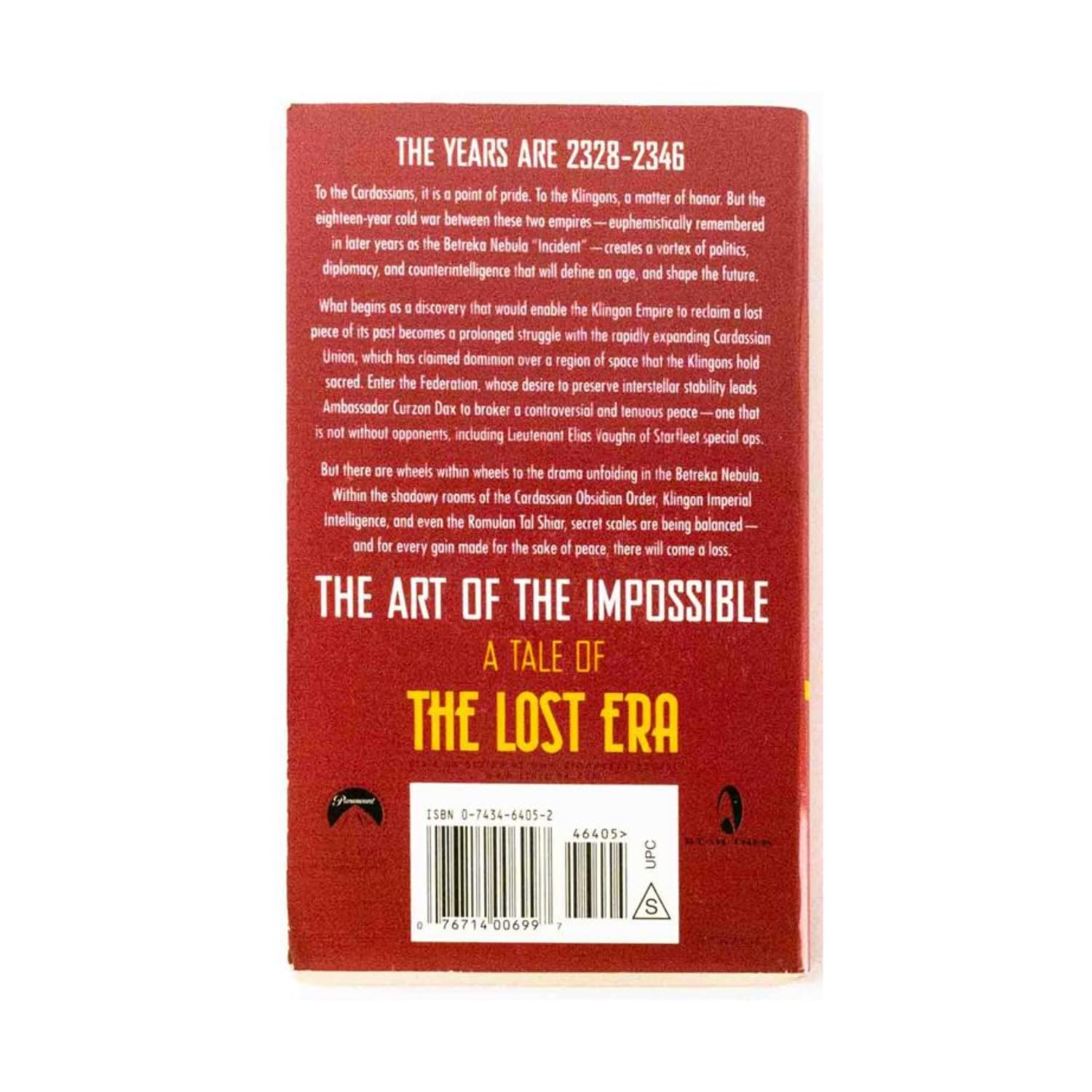The Star Trek: The Lost era: 2328-2346: The Art of the Impossible used book depot