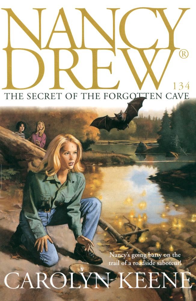 The Secret of the Forgotten Cave (Nancy Drew Mystery #134) used book depot
