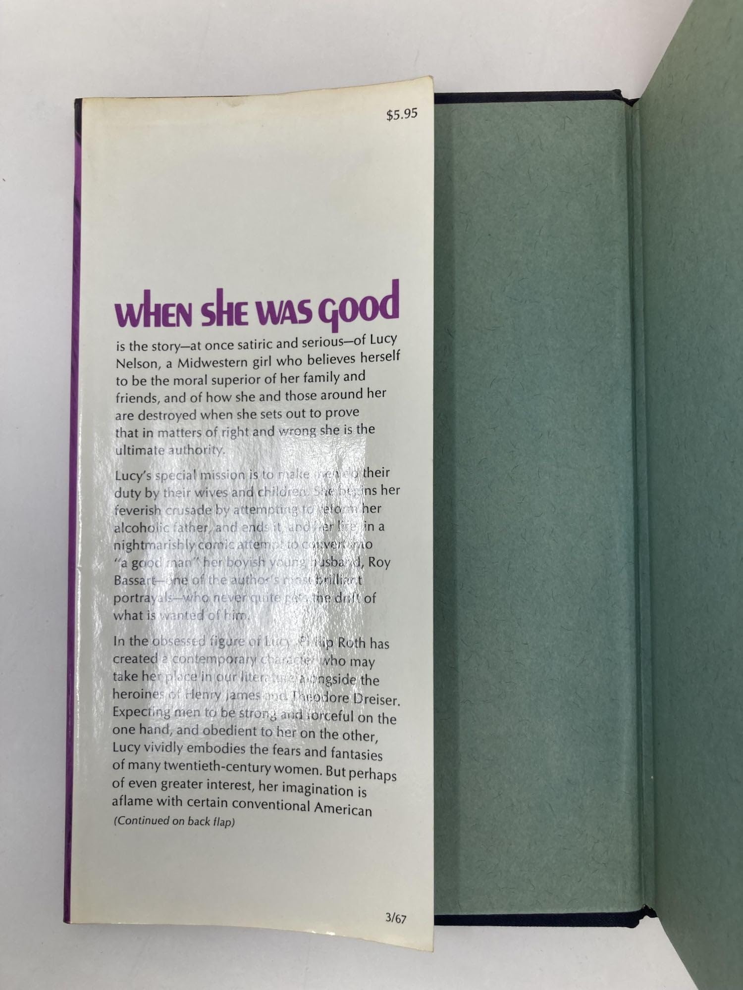 When She Was Good used book depot