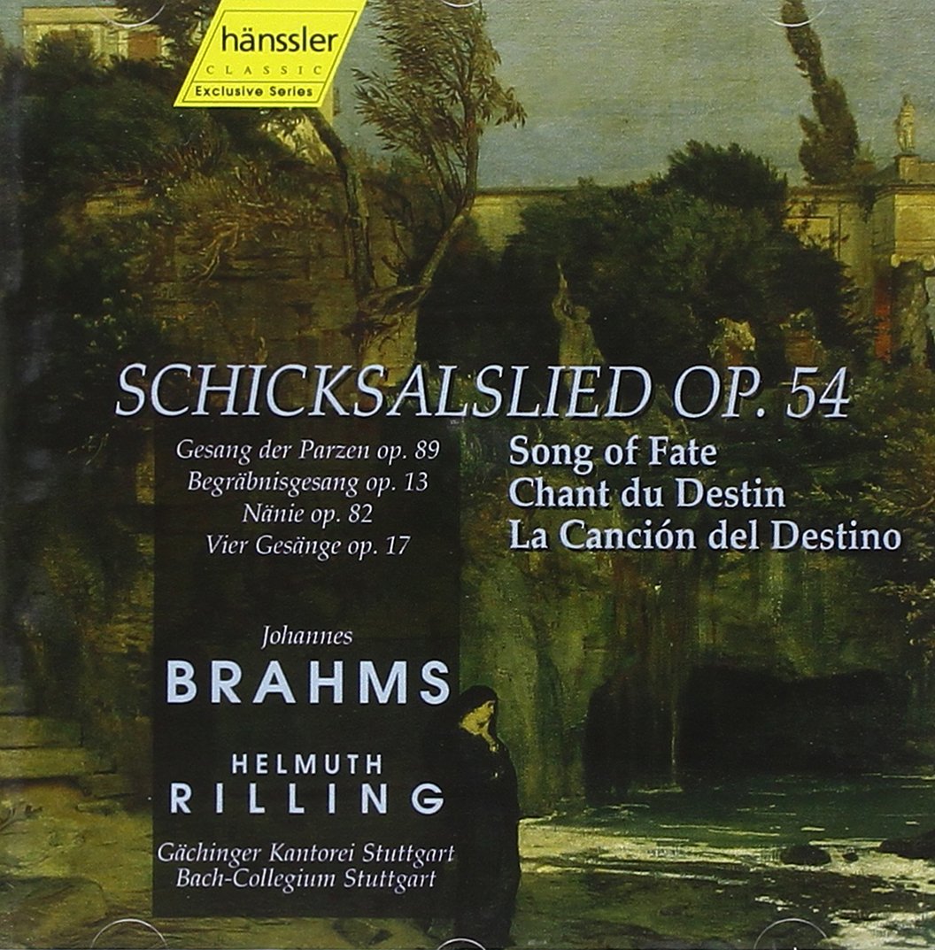Schickalslied Op.54 / Gesang Der Parzen Op.89 / Begrabnisgesang Op.13 / Nanie Op.82 / Vier Gesange Op.17 used book depot