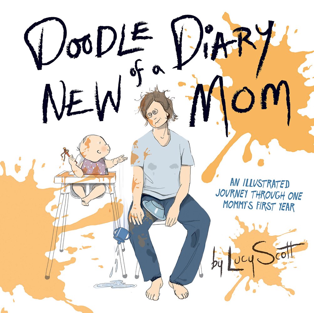 Doodle Diary of a New Mom: An Illustrated Journey Through One Mommy’s First Year used book depot