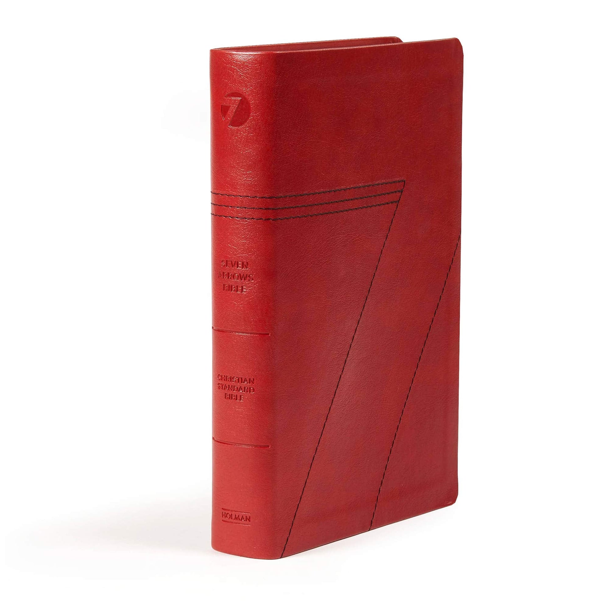 CSB Seven Arrows Bible, Crimson LeatherTouch: The How-to-Study Bible for Students used book depot