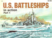 U.S. Battleships in Action, Part 1 - Warships No. 3 used book depot