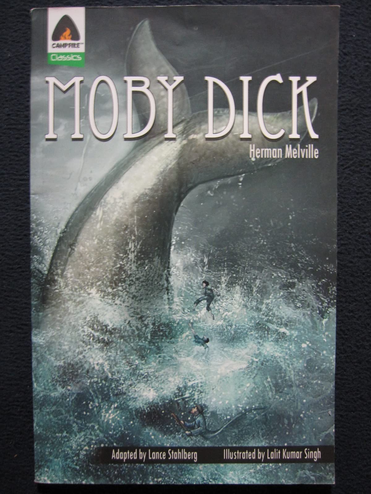 Moby Dick (Campfire Classics Graphic Novel) used book depot