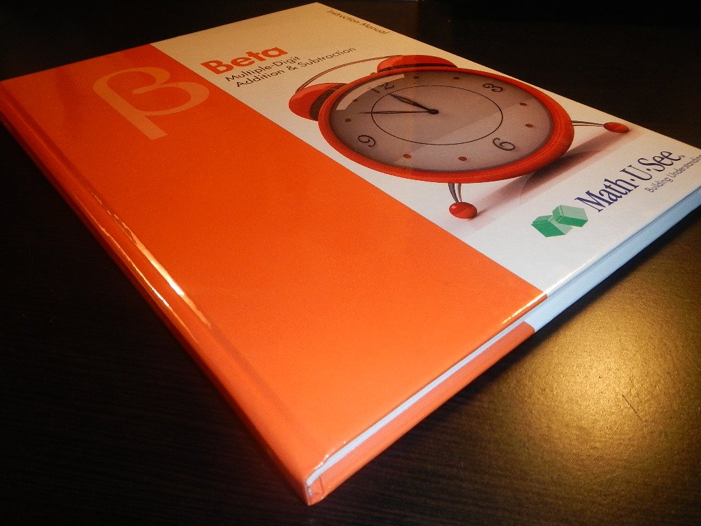 Math U See Beta Instruction Manual used book depot