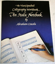 Hunt Speedball Calligraphy Workbook: An Italic Notebook used book depot