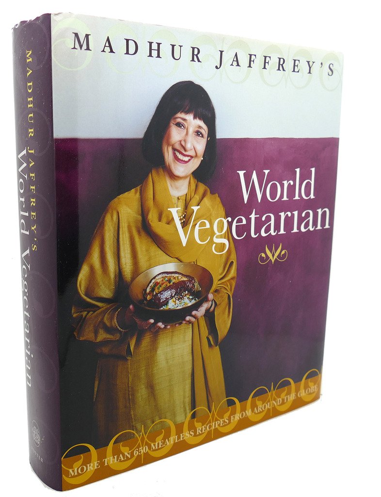 Madhur Jaffrey's World Vegetarian: More Than 650 Meatless Recipes from Around the Globe used book depot