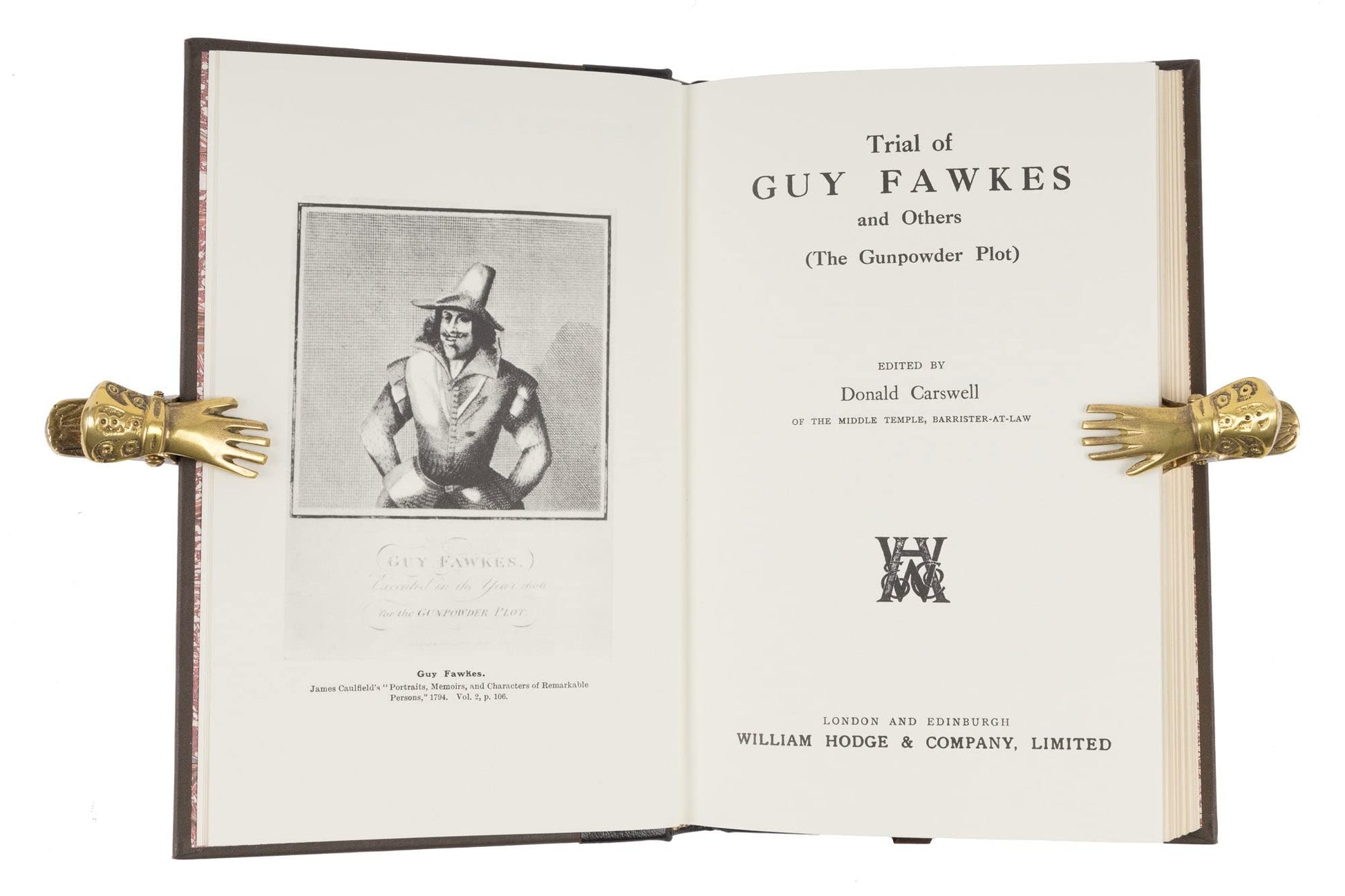 Trial of Guy Fawkes and Others used book depot