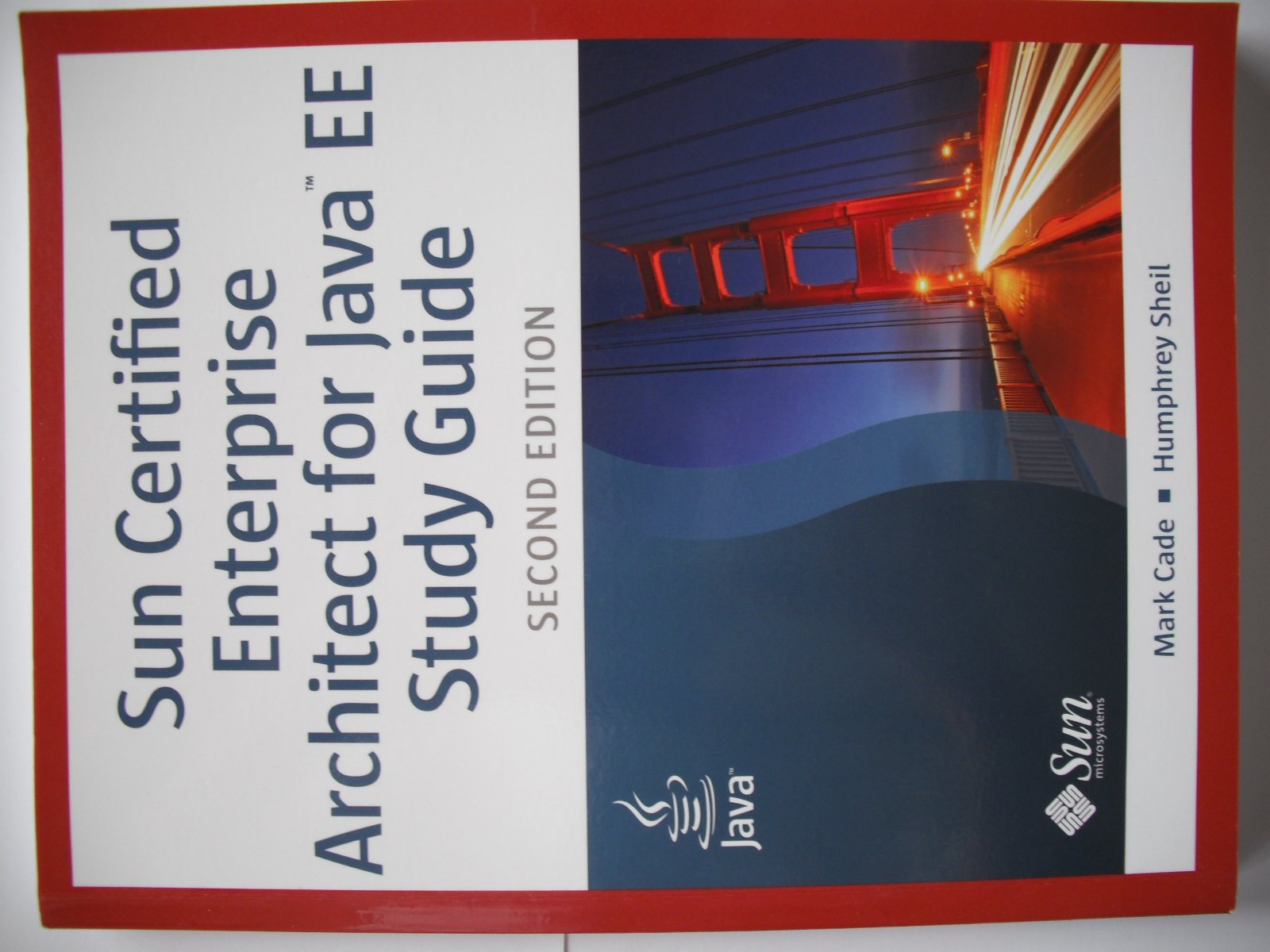 Sun Certified Enterprise Architect For Java EE Study Guide used book depot