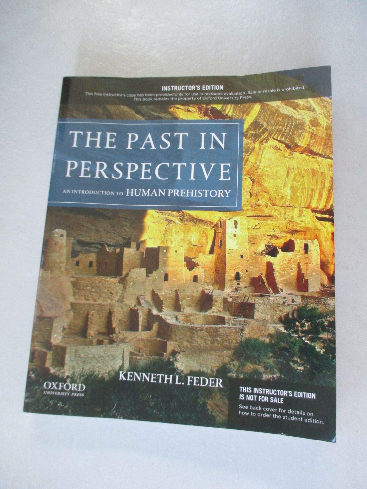 The Past in Perspective: An Introduction to Human Prehistory used book depot