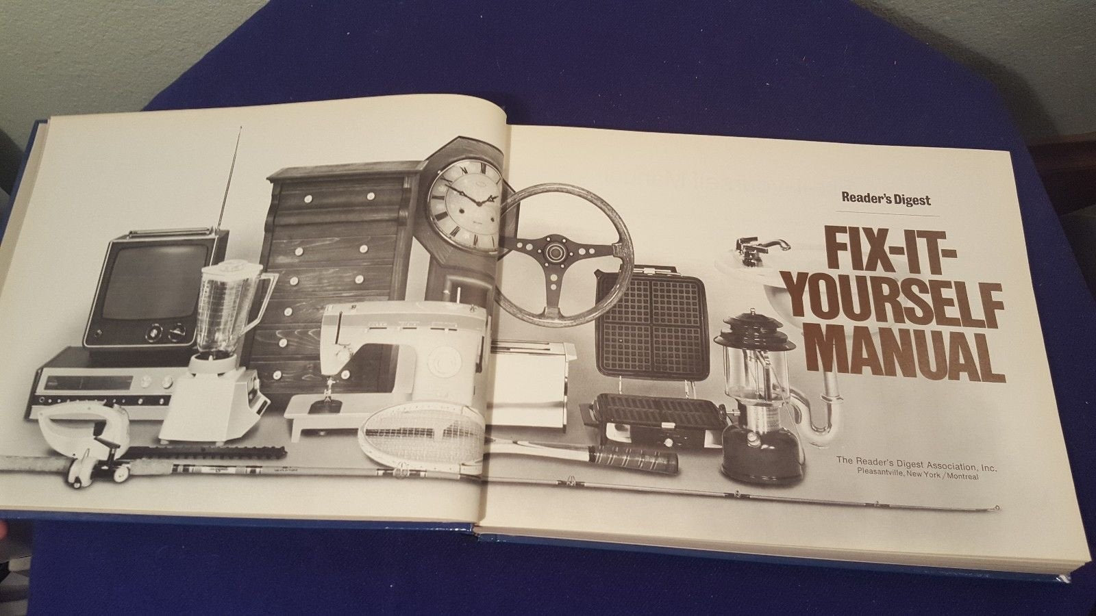 Reader's Digest: Fix It Yourself Manual, How to Repair, Clean and Maintain Anything and Everything in and Around Your Home used book depot