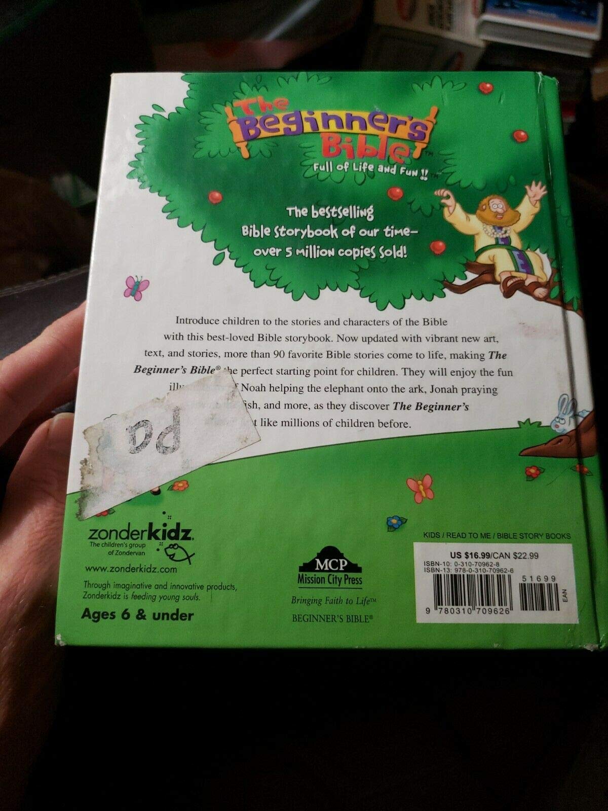 The Beginner's Bible: Timeless Children's Stories used book depot