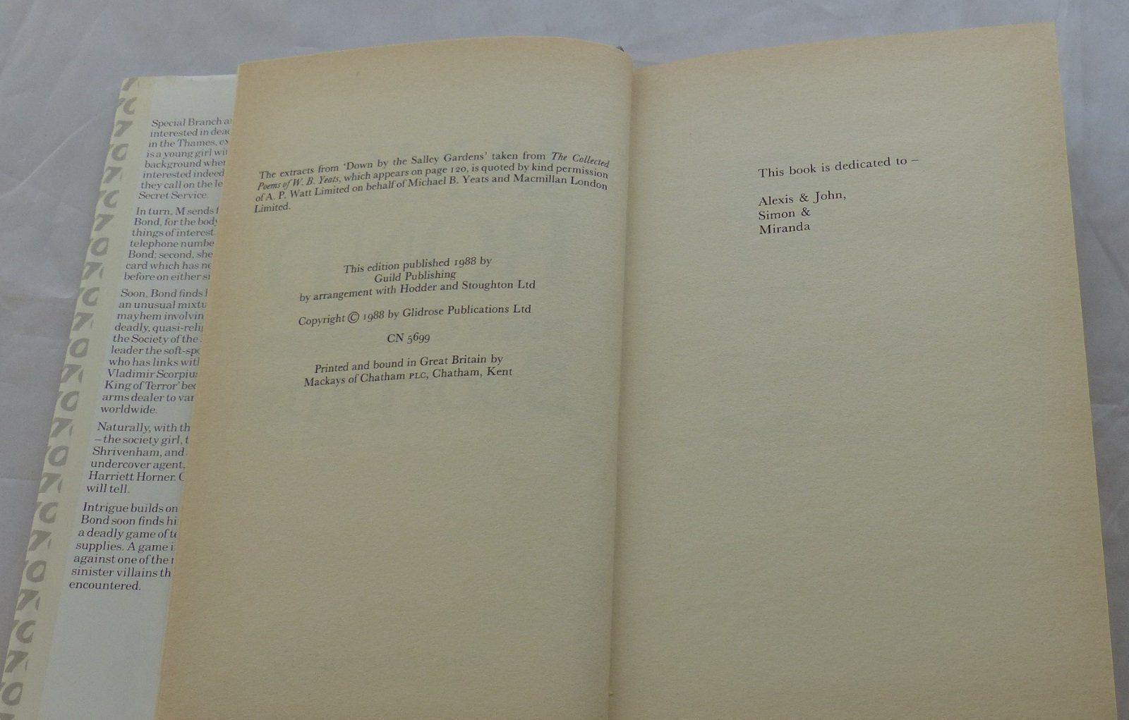Scorpius (Ian Fleming's James Bond) used book depot