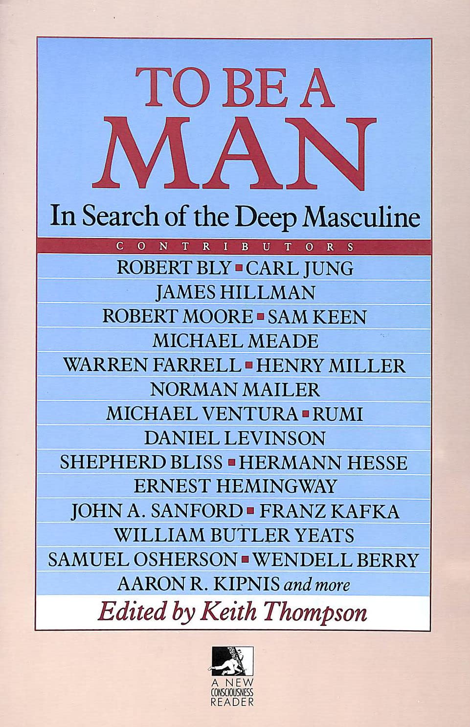 To Be a Man (New Consciousness Reader) used book depot