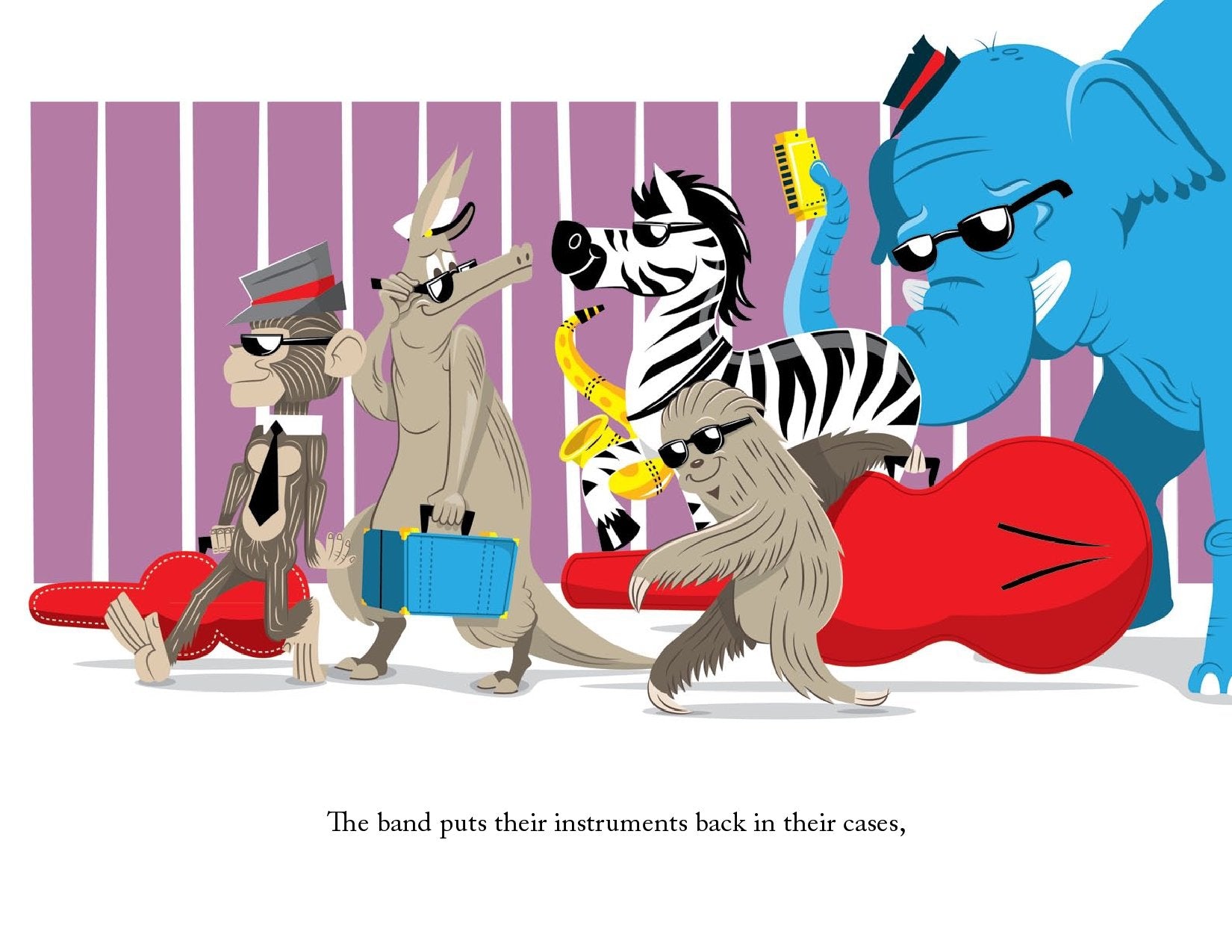 What the Sleepy Animals Do at the Audubon Zoo used book depot