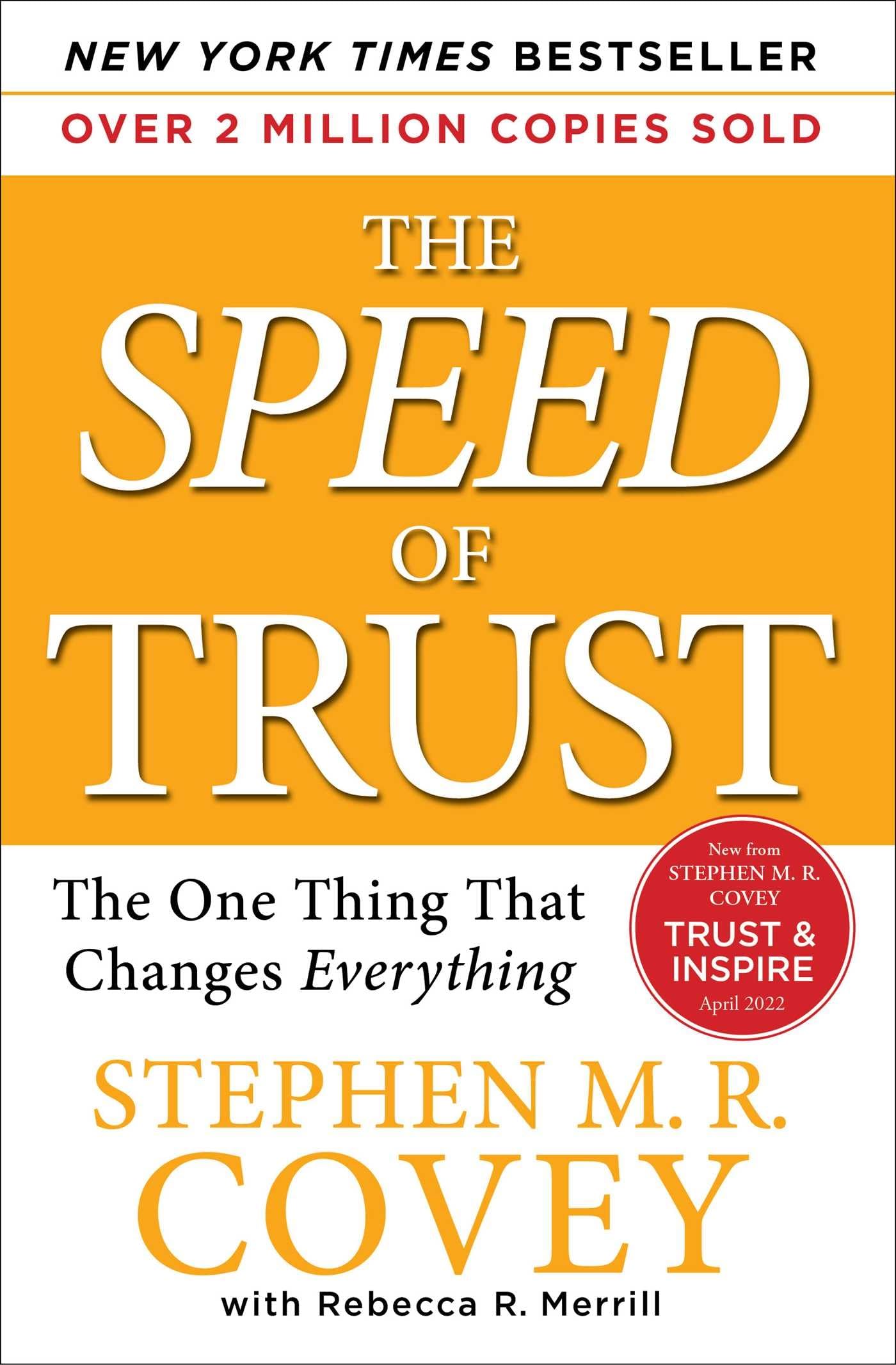 The SPEED of Trust: The One Thing That Changes Everything used book depot