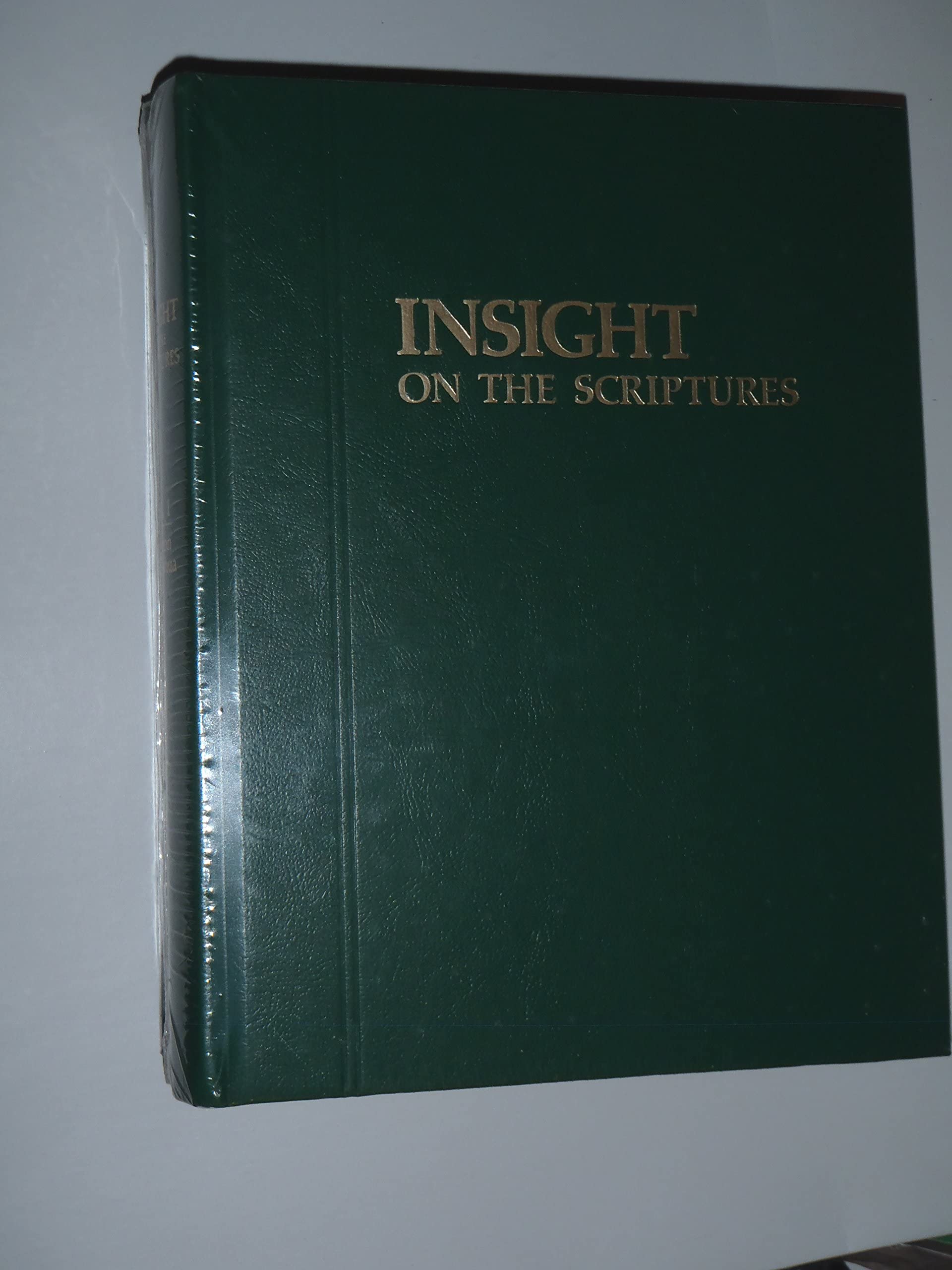 Insight on the Scriptures Vol. I & 2 used book depot