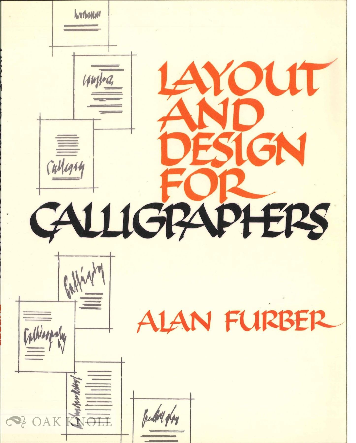 Layout and Design for Calligraphers used book depot
