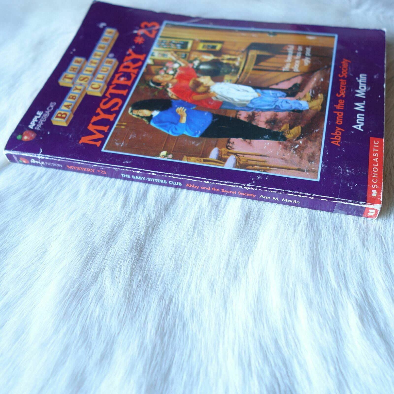 Abby and the Secret Society, #23 (Baby-Sitters Club Mystery) used book depot