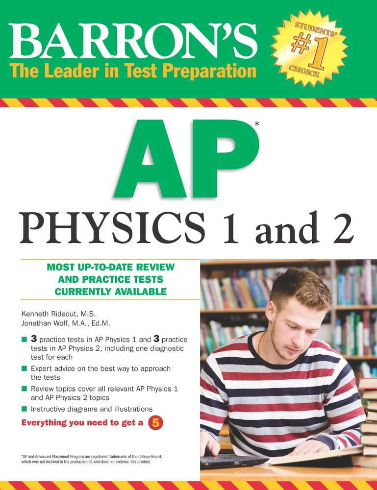 Barron's AP Physics 1 and 2 used book depot