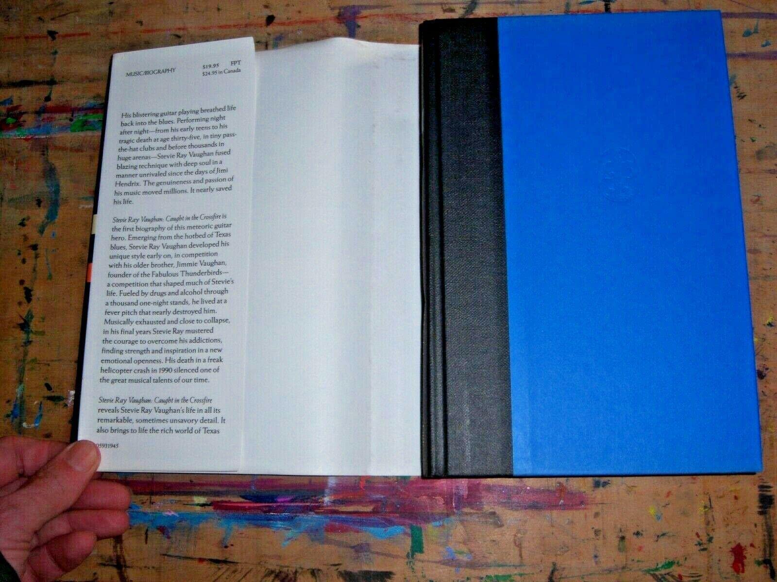 Stevie Ray Vaughan: Caught in the Crossfire used book depot