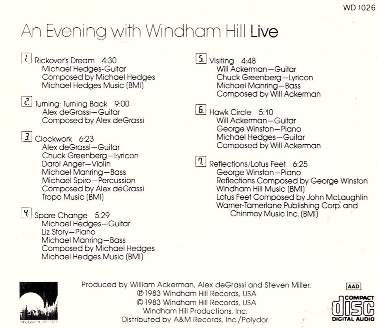 An Evening With Windham Hill Live