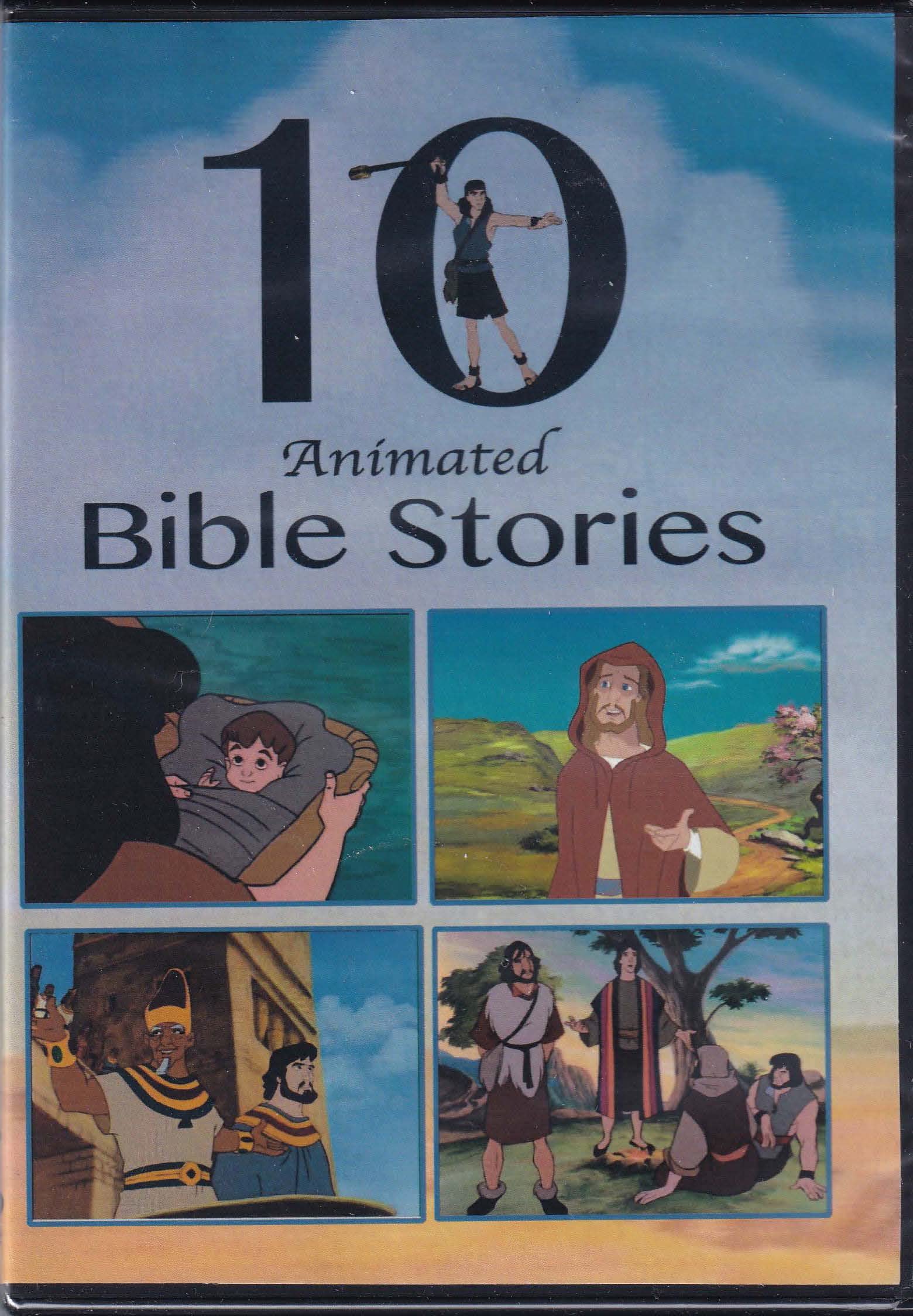 10-Bible Stories (The King Is Born / The Lord's Player / He Is Risen / Joseph In Egypt / Moses / Jesus, The Son of God / The Good Samaritan / Abraham & Isaac / The Messiah Comes / David & Gol used book depot