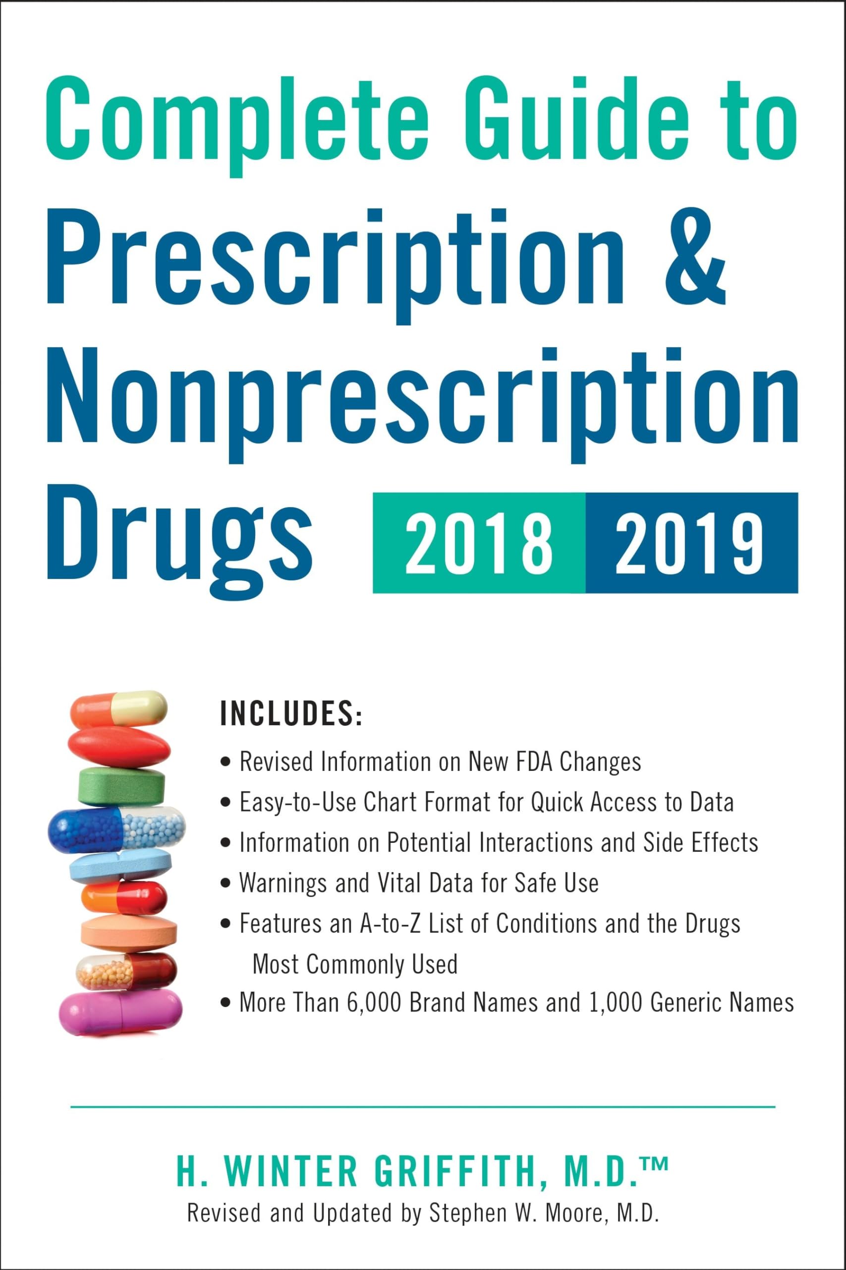 Complete Guide to Prescription & Nonprescription Drugs 2018-2019 used book depot