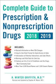 Complete Guide to Prescription & Nonprescription Drugs 2018-2019 used book depot