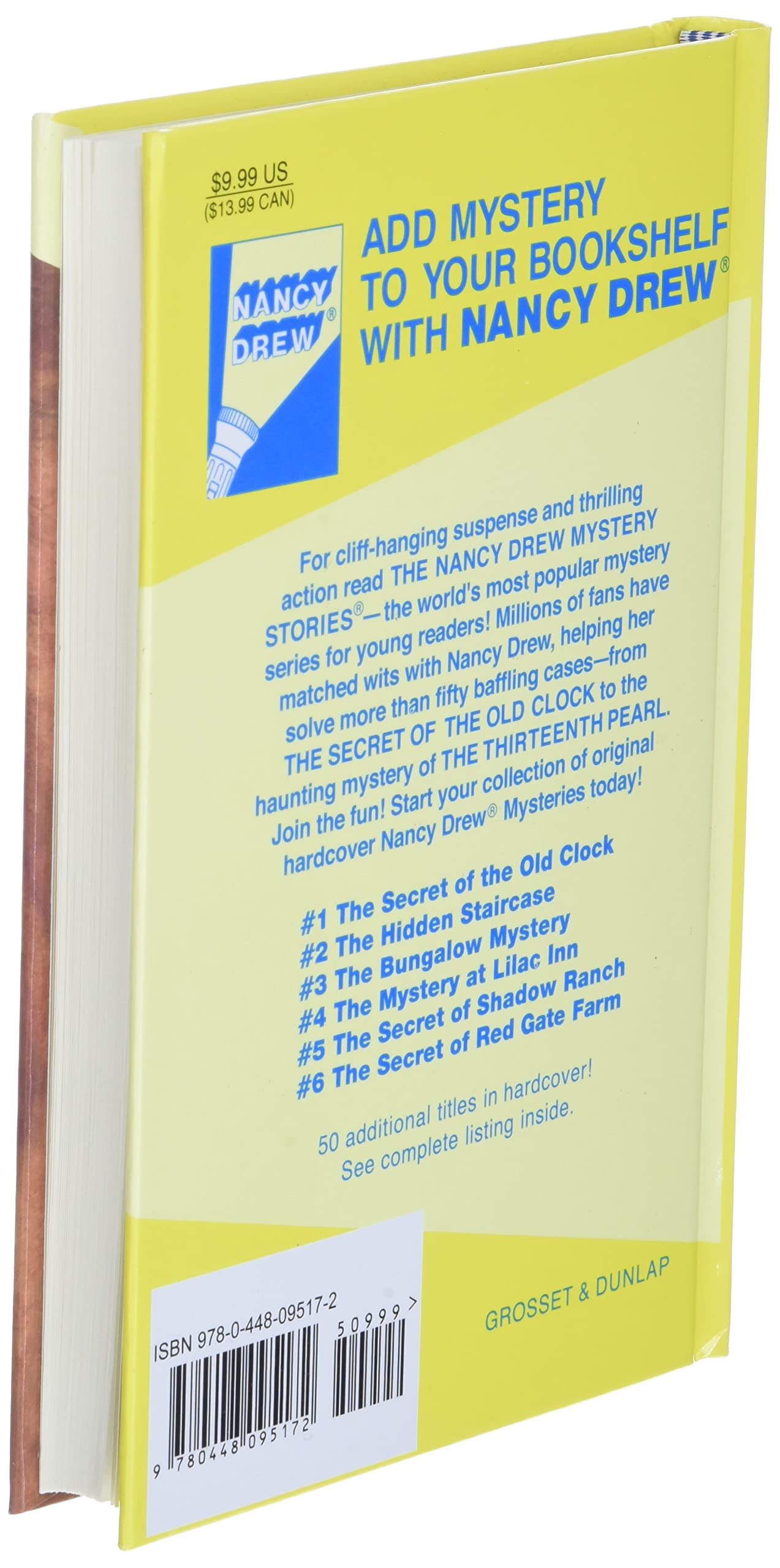 The Mystery of the Brass-Bound Trunk (Nancy Drew, Book 17) used book depot