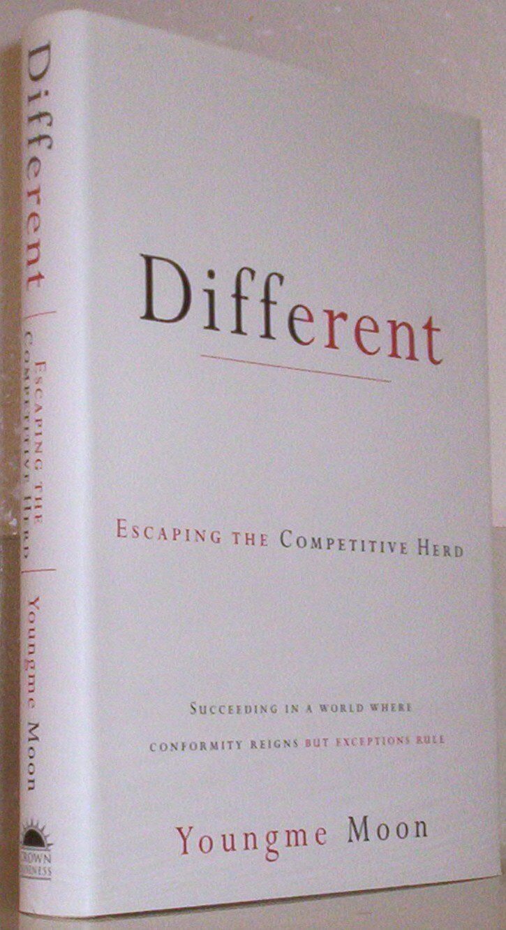 Different: Escaping the Competitive Herd used book depot