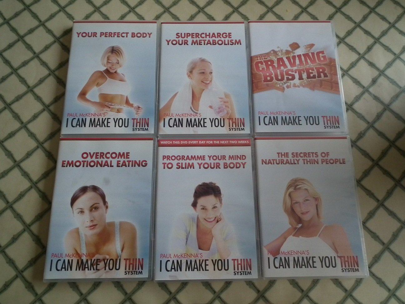 I Can Make You Thin 6 DVD set with Paul McKenna used book depot