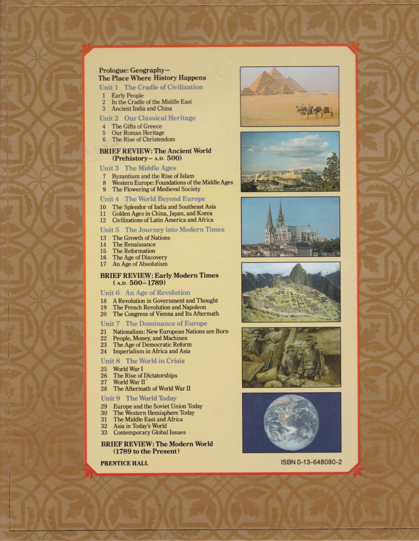 The Pageant of World History
