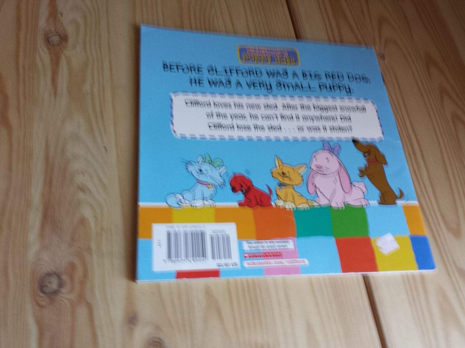 The Little Red Sled (Clifford's Puppy Days) used book depot