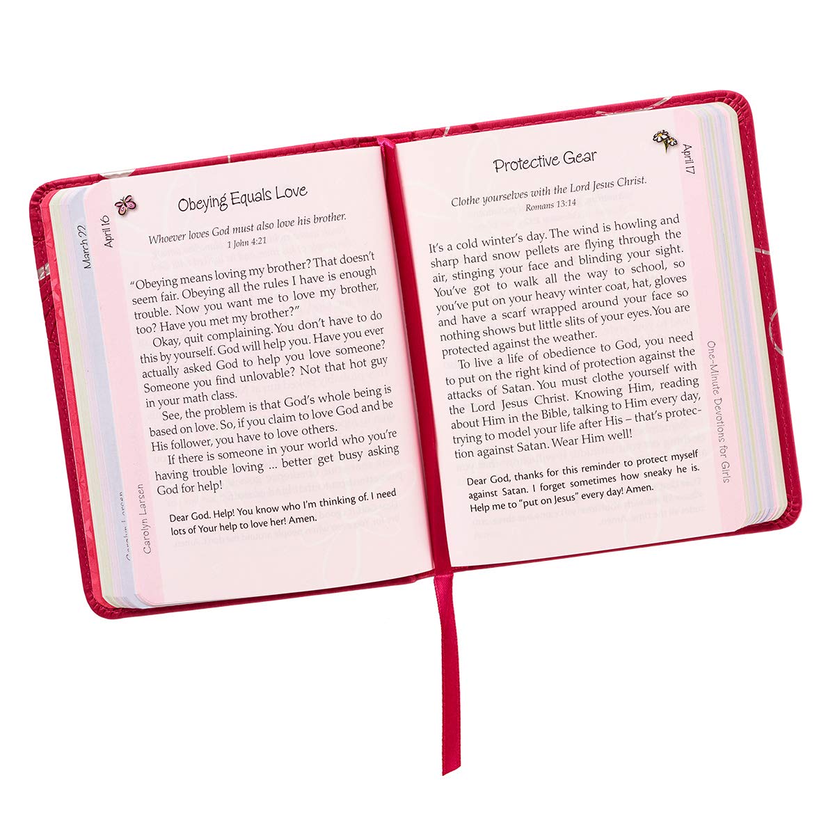 One-Minute Devotions For Girls used book depot