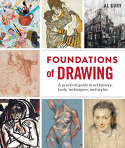Foundations of Drawing: A Practical Guide to Art History, Tools, Techniques, and Styles used book depot