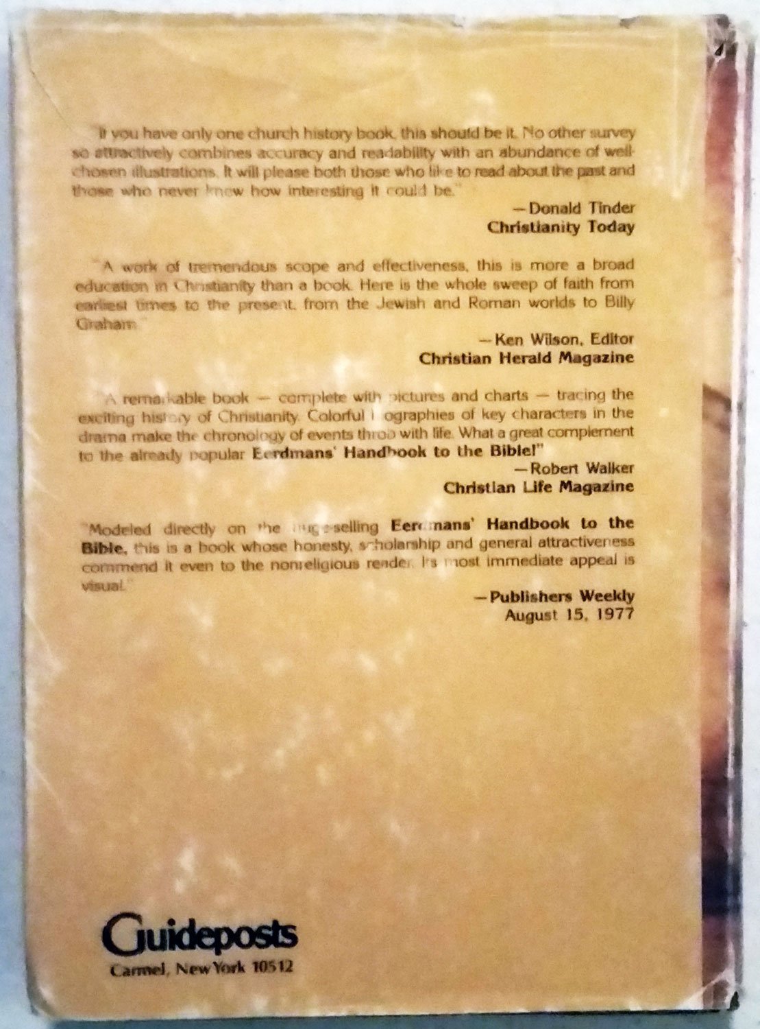Eerdmans' Handbook to the History of Christianity used book depot