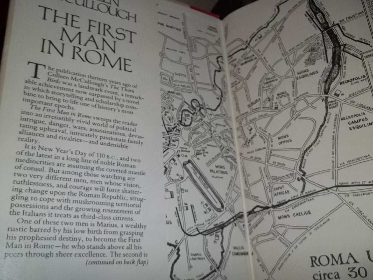 The First Man in Rome used book depot