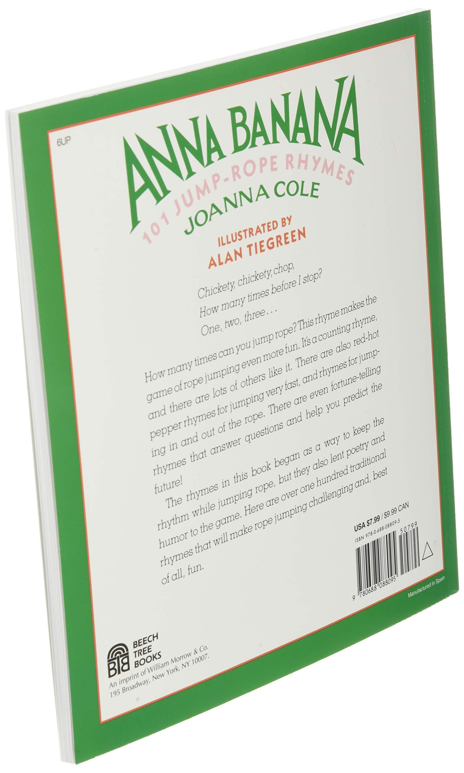 Anna Banana: 101 Jump Rope Rhymes used book depot