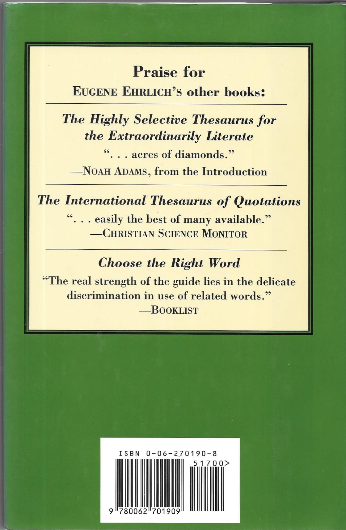 The Highly Selective Dictionary for the Extraordinarily Literate used book depot