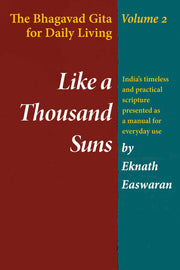 Like a Thousand Suns: The Bhagavad Gita for Daily Living, Volume 2 (The Bhagavad Gita for Daily Living, Vol. 2) used book depot